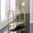 Modern History Metal Bar Cart