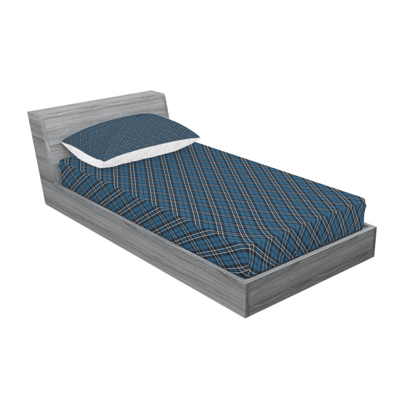 Ensemble de draps Victorian, Ensemble de draps pour lit simple TG avec drap-hou