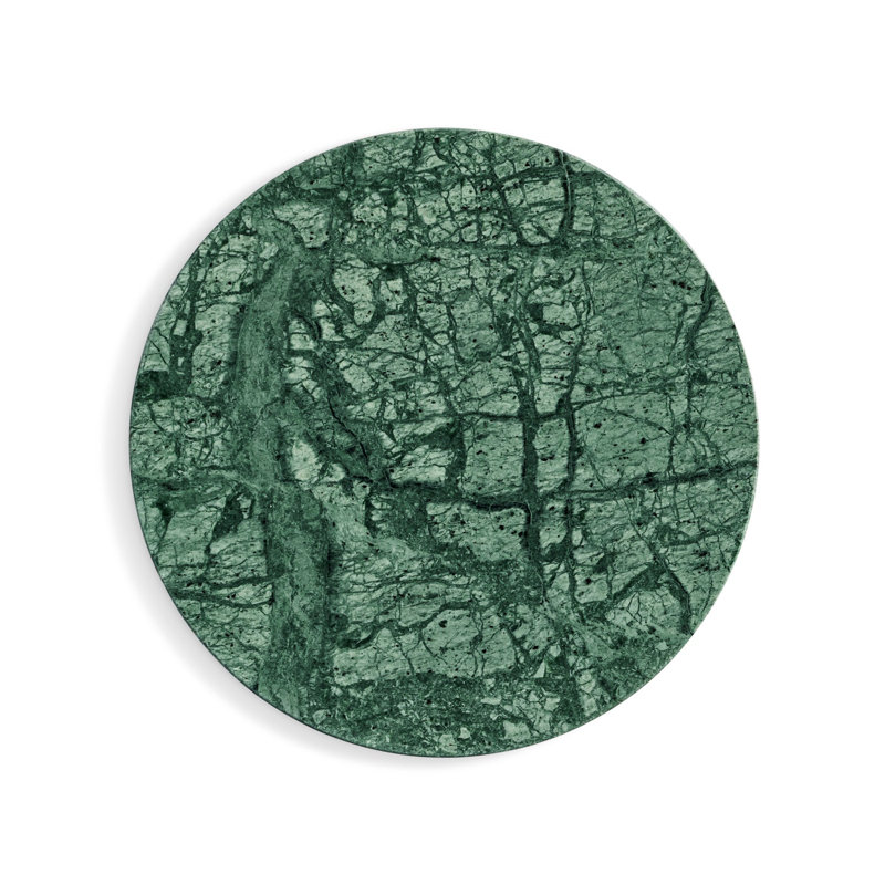 Delicious Decorative Tray, Green Marble