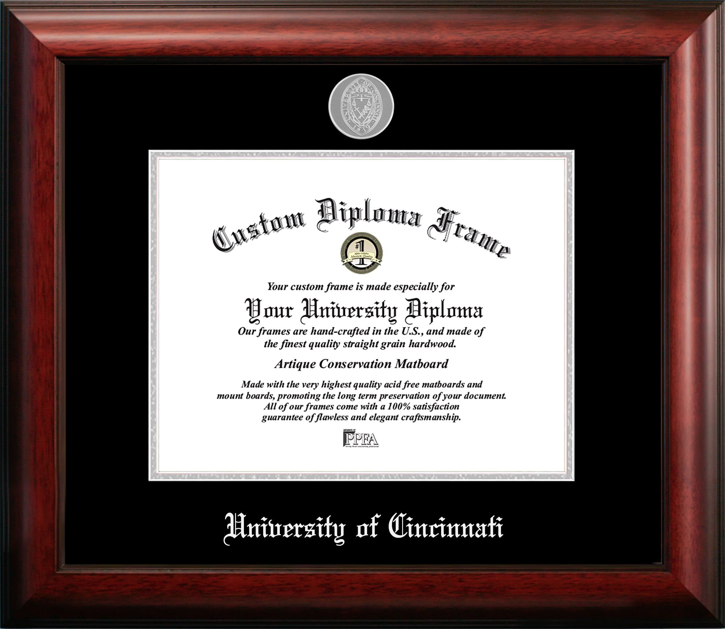 Canora Grey Ernist University of Cincinnati Embossed Diploma Picture ...