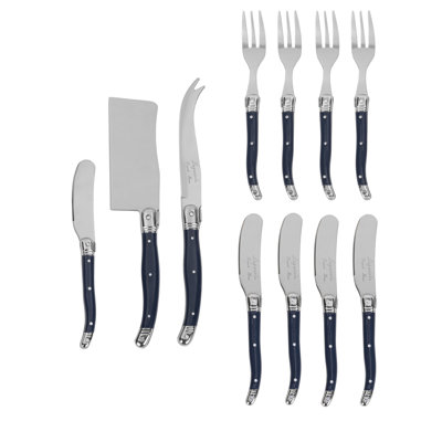 11 Piece Stainless Steel Cheese Serving Set