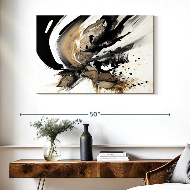Textured Splash, 26" H x 39" W