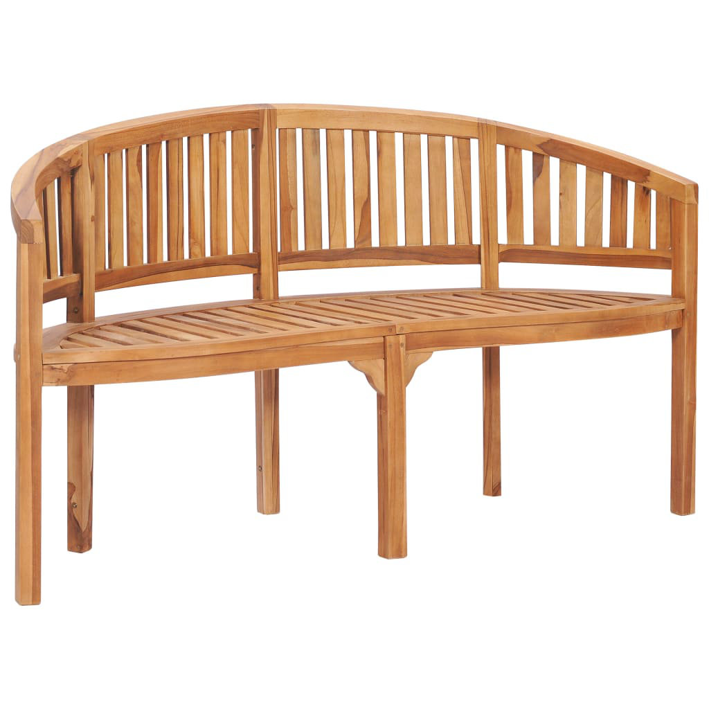 Red Barrel Studio Banana Teak Garden Bench | Wayfair