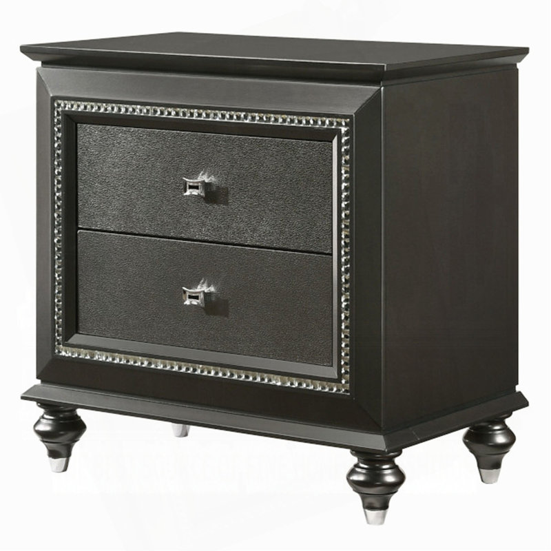 Table de chevet 1Pc, Gris