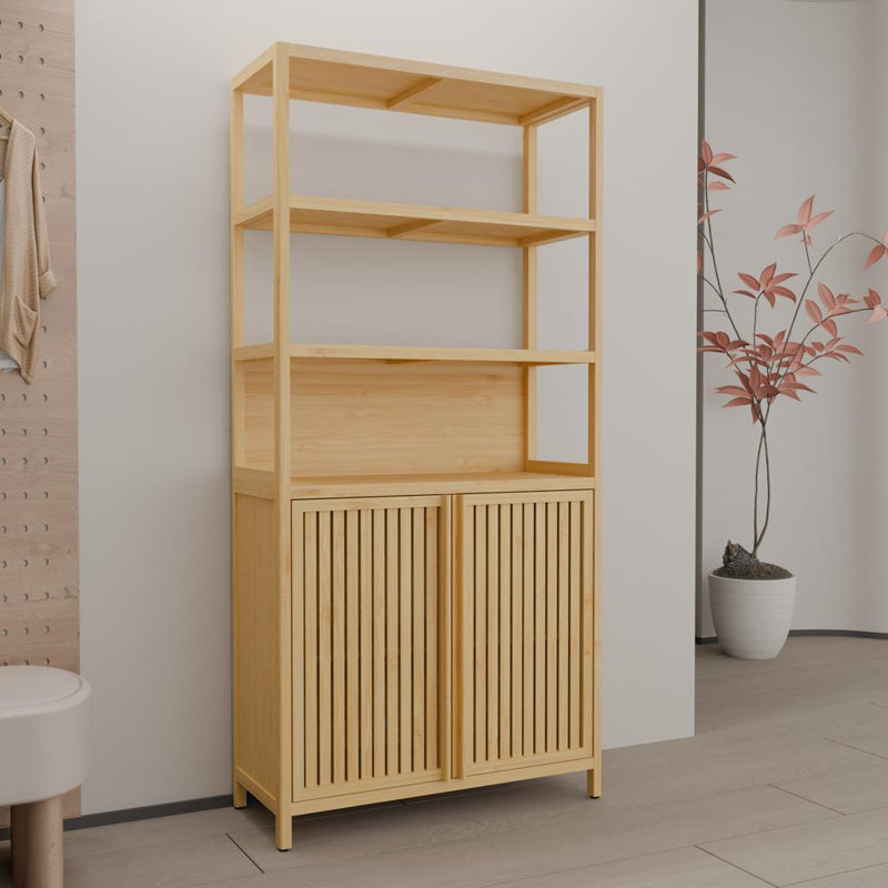 Armoire de rangement haute capacité 64,7 po à double porte et grande capacité