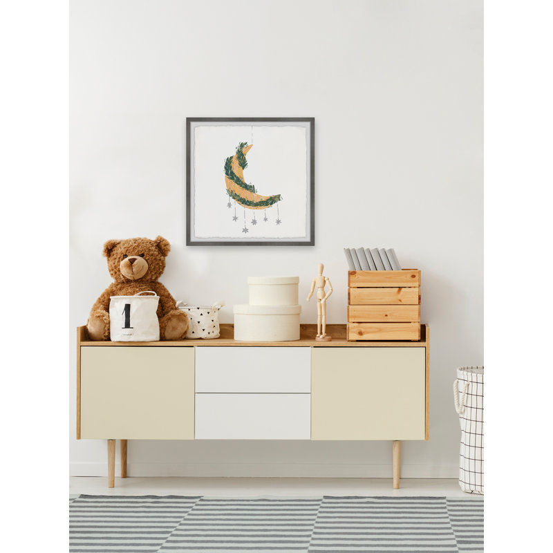 Hanging Stars - Single Picture Frame Painting, 61cm H x 61cm W x 3.81cm D