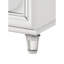 Commode finition perle blanche