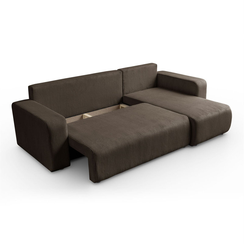 3 Seater Corner Sofa , Brown
