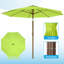 Parasol de patio 9 pi avec base-133047202