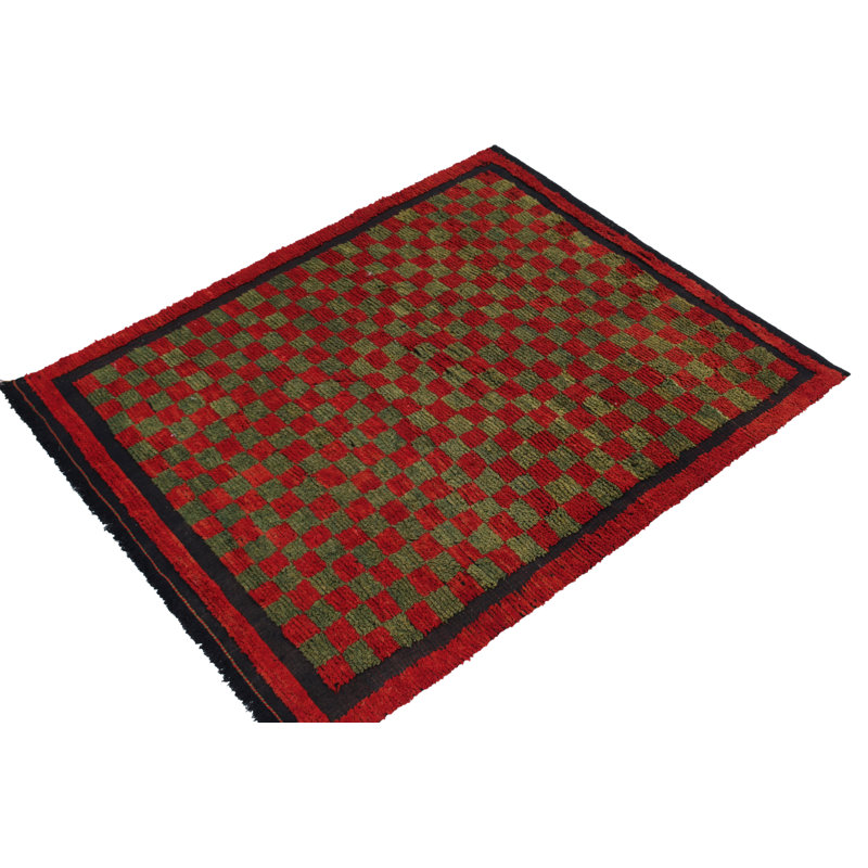 One-of-a-Kind 3'7" X 5'8" Hand Knotted Area Rug