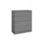 Onyx 4 Drawer 80Cm W Chest of Drawers-739096012