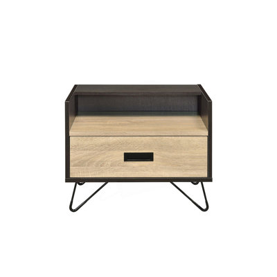 Accent Table With Display & Utility Function