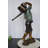 Bronze Young Boy Holding a Watering Can Fountain -  Size: 25"L x 17"W x 41"H.