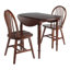 Donaven Drop Leaf Dining Table With Windsor Chairs, Walnut-101798073