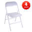 Chaise pliante empilable en vinyle Ebern Designs Patriccia