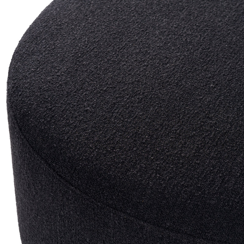 Canapé modulaire Hughes, Polyester noir