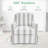 Serena Striped Slipcover Swivel Accent Chair-591290755
