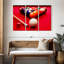 «Table de billard», 3 pièces sur toile-98562826