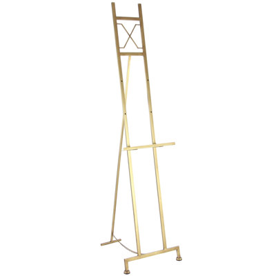 Chifor Metal Free Standing Adjustable Display Stand Easel with Chain Support