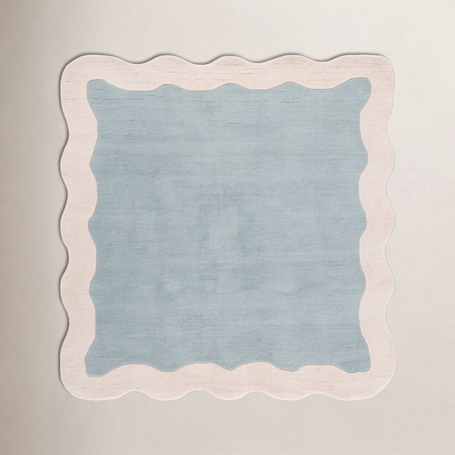 Hand-Tufted Wool Rug, Square 6'