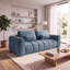 3 Seater Sofa Bed with Cushions-1339099602