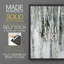 «Snowy Birch I», reproduction encadrée de qualité supérieure - prête à être accrochée - aucun clou requis - aucun clou requis-1402381931-1402381928