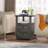 Bijal Tray Top 2 - Drawer End Table and Built-In Outlets-2018108818