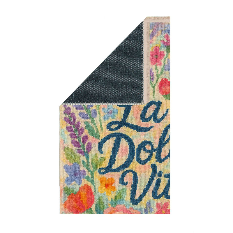 La Dolce Vita' Lush Floral Rug