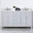 Juniper 60'' Free Standing Double Bathroom Vanity Set with Countertop and sink-1171637161
