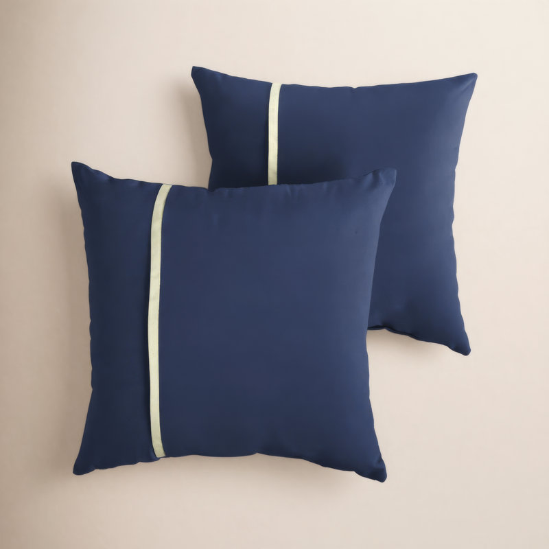 Housse et insert de coussin carré extérieur Idina, 18 po x 18 po