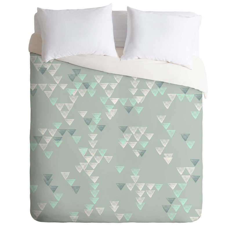 Mareike Boehmer Modern & Contemporary Polyester Geometric Shapes Duvet Cover, King Duvet Cover
