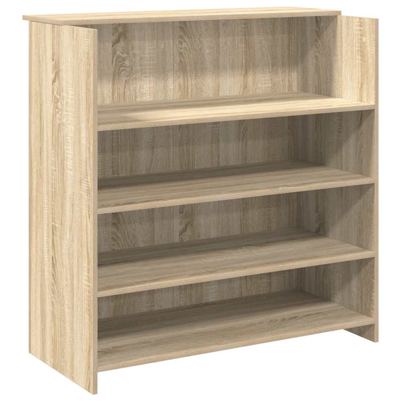 Azha Standing Desk, Sonoma Oak