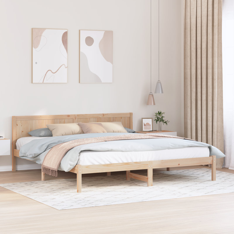Solid Wood Bed