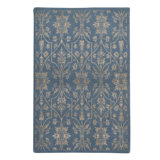 Hand Woven Damask Area Rug