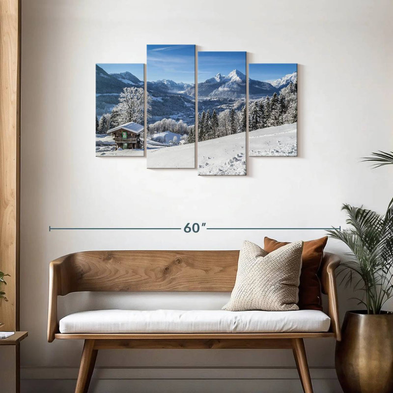 Alvord Winter dans les Alpes bavaroises