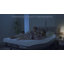 Lits réglables avec massage Pulteney, ports USB, télécommande, aucun matelas inclus-339212441
