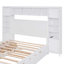 Wooden Bed With Sockets And Trundle-1193301248-1193301249