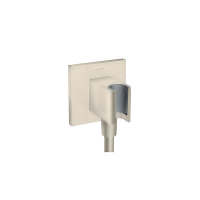 AXOR Showersolutions Wall Outlet With Handshower Holder, Square