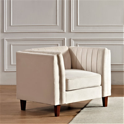 Souheil Velvet Armchair