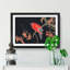 Red Parrot by Ito Jakuchu - Picture Frame Painting Print-55772237-55772238