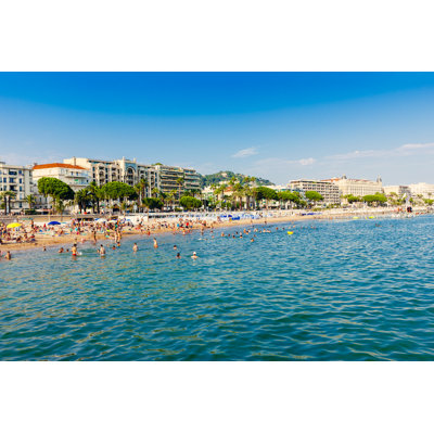 Cannes Beach, France by Lucentius