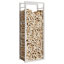 Support à bois de chauffage Latitude 19 po x 11 po x 52 po Latitude Black-1036979201-1036979202