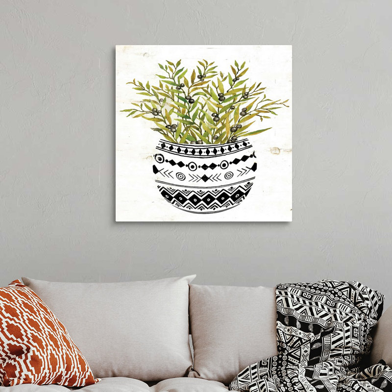 Art mural sur toile Mud, Toile tendue, H 30 po x l 30 po x P 1,25 po