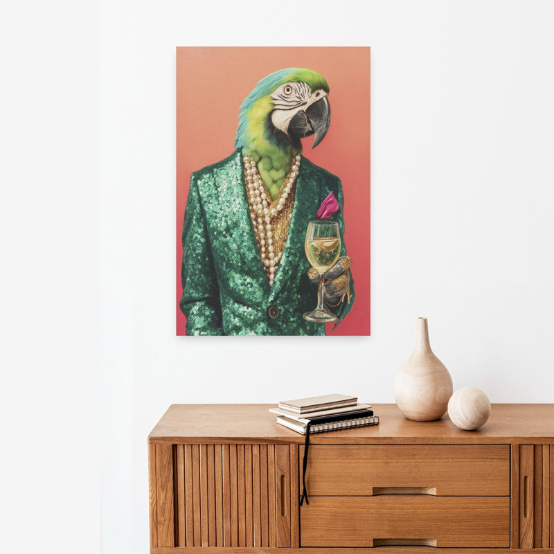 Art contemporain, art contemporain surréel, H 24 po x l 16 po