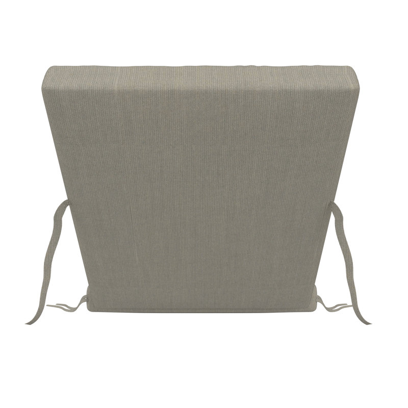 Outdoor Sunbrella® Chaise Lounge Cushion, 22" x 24"/24.5" x 52.5", Spectrum Dove Sunbrella® Plainweave