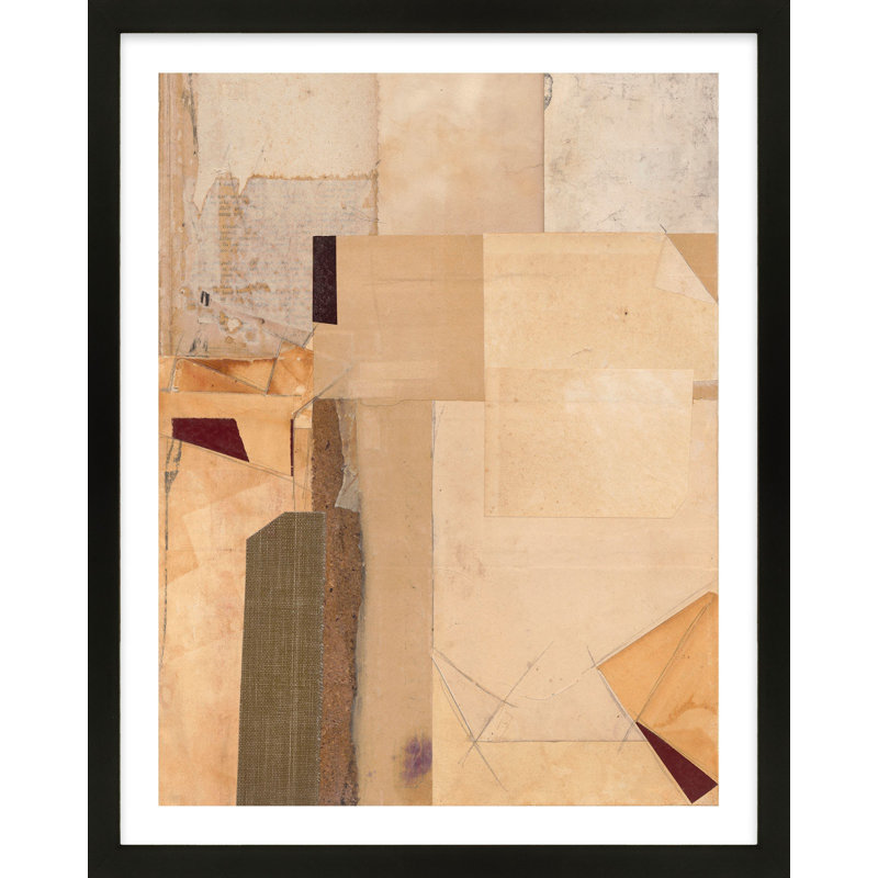 This Light And Shadow Painting by Sarah Short, Black Framed, 30" H x 24" W x 1.25" D