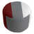 Marron / Gris foncé / Blanc