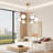 Nichee 6 - Light Dimmable Linear Chandelier-1111958307