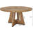 47" Round Farmhouse Dining Table  Table For 4 Cross Base-380126127
