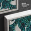 «Goose Illusion Tropical Green Modern Decor», impression sur toile encadrée-109881890-109881891